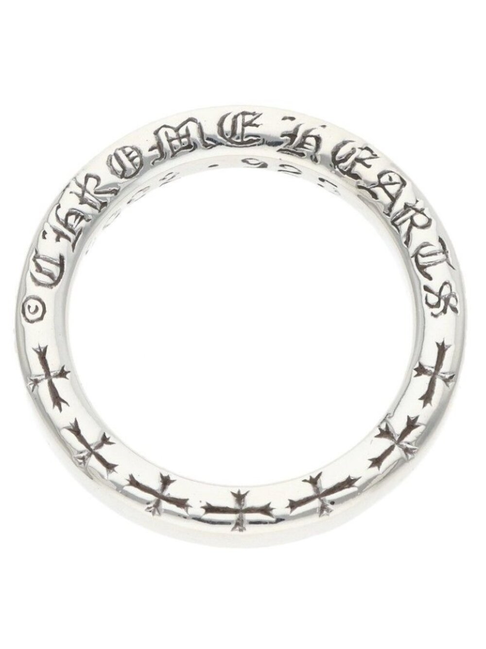 Chrome Hearts NTFL Silver Ring